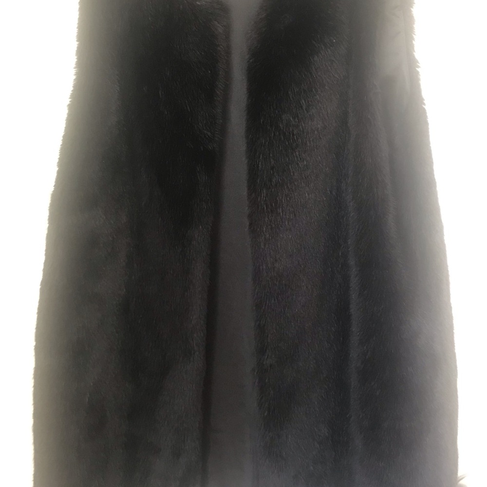 Black Faux but vest from Talbots. Size large.